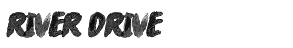 River Drive font preview